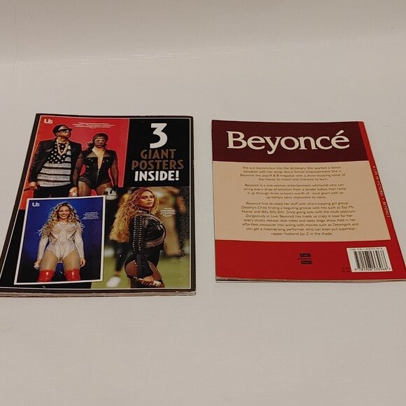 US Magazine Beyonce 3 Huge Posters destiny's child + Bonus Book - Picture 8 of 9
